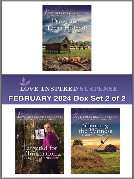 Title details for Love Inspired Suspense February 2024--Box Set 2 of 2 by Virginia Vaughan - Available